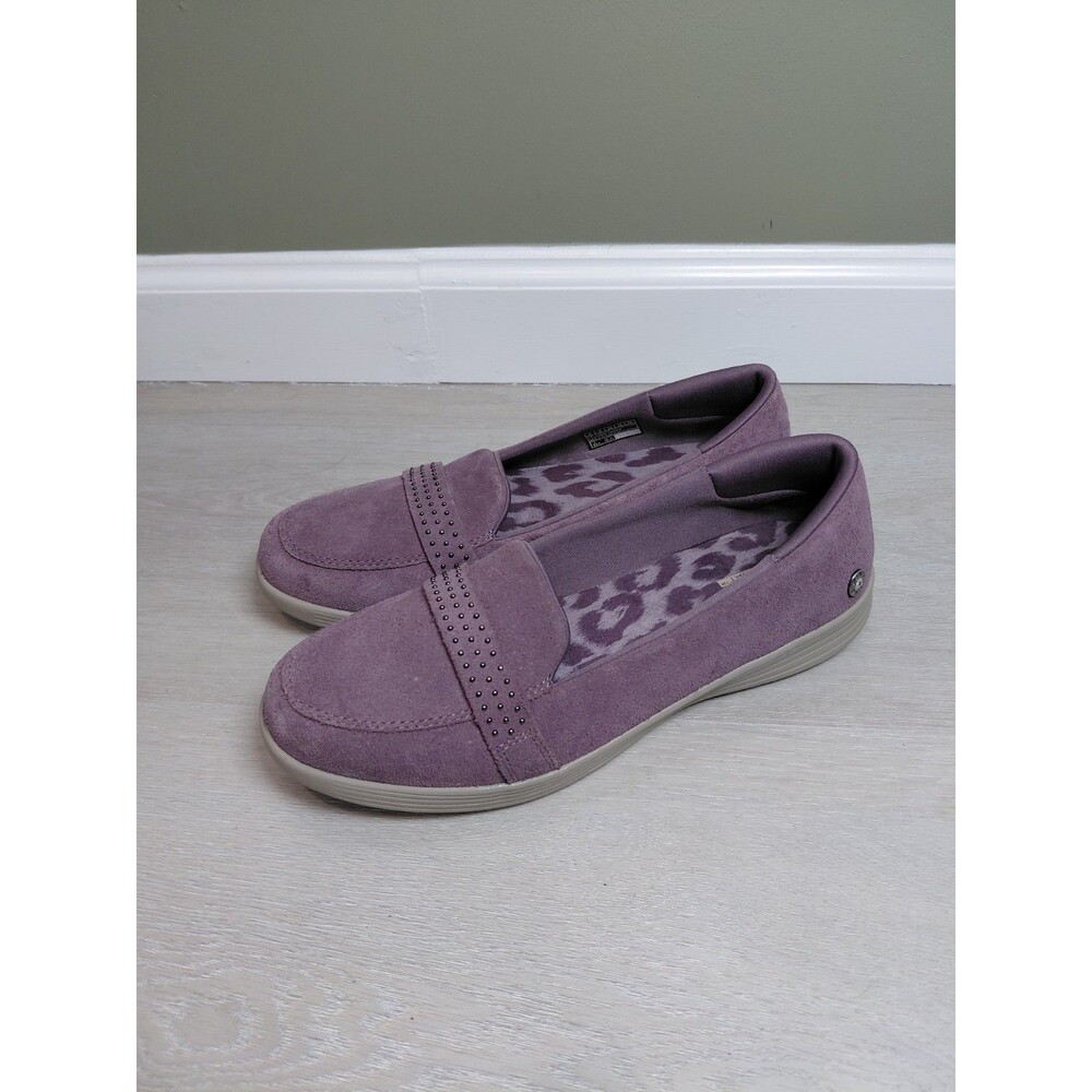 skechers air cooled goga mat womens shoes Loafers Women Size 9 Purple